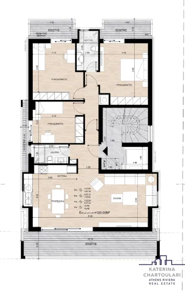 Apartment 120m²  - 2